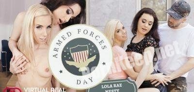 [VirtualRealPorn] Sexy Girls Lola Rae and Nesty - Army forces day [Oculus Rift / Vive] (2K UHD 1600p, 4.14 GB)