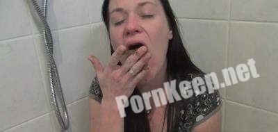 Spritzigefee - Ate Shit and Puked in the Shower - Extreme Scat with Vomit (FullHD 1080p, 272 MB)