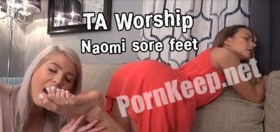 [TAWorship] Naomi sore feet (Maia Evon, Naomi Swann) (FullHD 1080p, 934 MB)