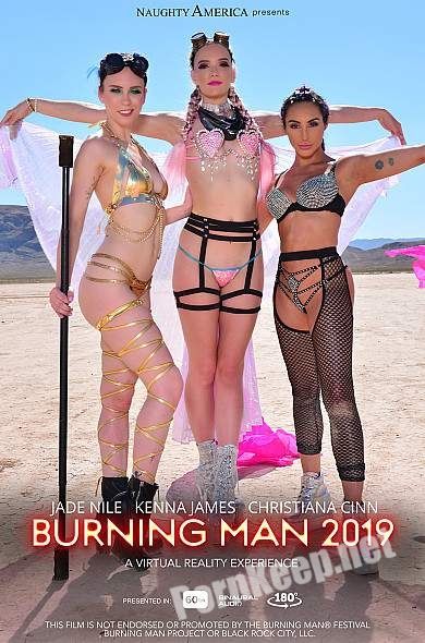 Christiana Cinn, Jade Nile, Kenna James (Burning Man 2019 / 30.08.2019) [Oculus Go] (UltraHD 2K 2048p, 10.8 GB)