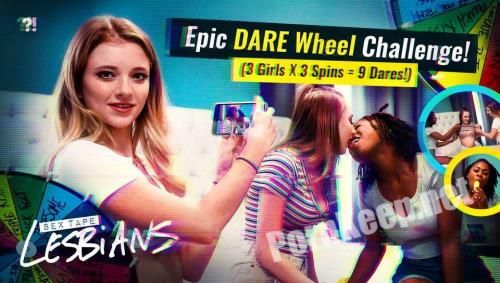 [SexTapeLesbians, AdultTime] Riley Star, Kyler Quinn, Hazel Grace (Epic DARE Wheel Challenge! (3 Girls x 3 Spins = 9 Dares!)) (SD 544p, 631 MB)