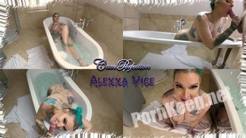 [CumPerfection] Alexxa Vice - Bathtime Facial (FullHD 1080p, 734 MB)