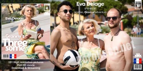 [Mature.nl] Aaron Klay (24), Eva Delage (EU) (70), Maxime Horns (28) - Modern grandma cougar Eva Delage gets two young to fuck her in a threesome / 14525 (FullHD 1080p, 2.36 GB)