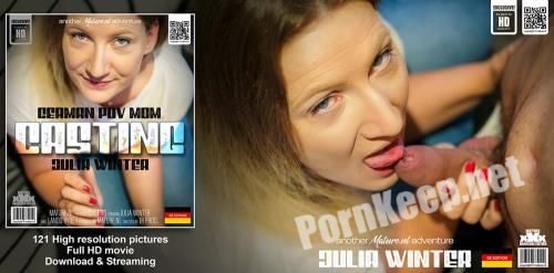 [Mature.nl] Julia Winter (EU) (36), Lando Ryder (29) - POV casting fucking and sucking with German mom Julia Winter / 14600 (FullHD 1080p, 1.30 GB)