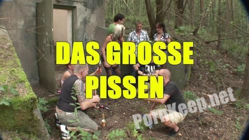 [Mick Haig Productions] Das Grosse Pissen / Group Outdoor Piss (HD 720p, 3.28 GB) [Pissing]